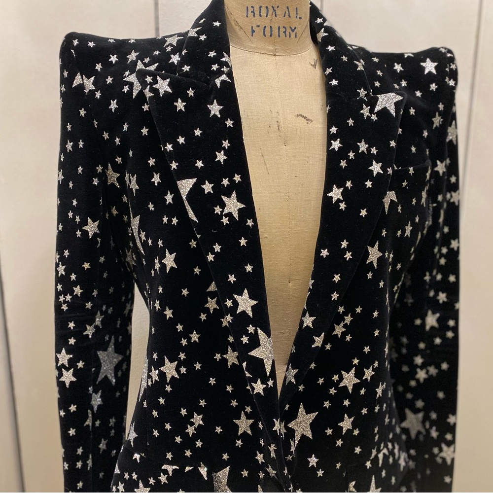 Balmain Velvet Jacket - Picture 8 of 12